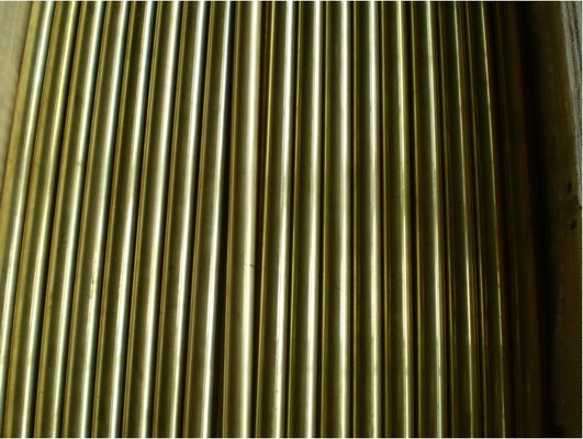 Seamless Admiralty Brass Tube DIN1785  CuZn28Sn1 For Heat Exchanger