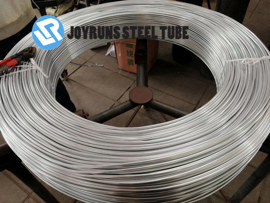 4*0.55MM Steel Bundy Tube ASTM A254 DC04 Soft Copper Coil Zinc Coated