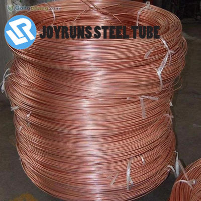 EN10139 Single Wall Steel Tube DC04 8*0.7MM Cold Rolled Pipe Copper Coated Coil