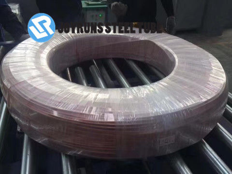 Brazed Double Wall Steel Tube ASTM A254-97 DC04 round steel Bundy Tube 3.16*0.5mm