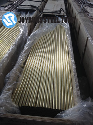 ASTM B111 UNS C44300 , Admiralty Brass Asme Seamless Pipe Tubes
