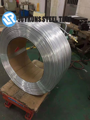 1070 ASTM B210 Aluminium Pipe Coil 6.35mm*1.0mm Aluminum Alloy Tube For Refrigeration