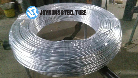 6.35mm*0.7mm Galvanized Steel Bundy Tube Zinc 6mm welded Steel Tube For Refrigerator Industries