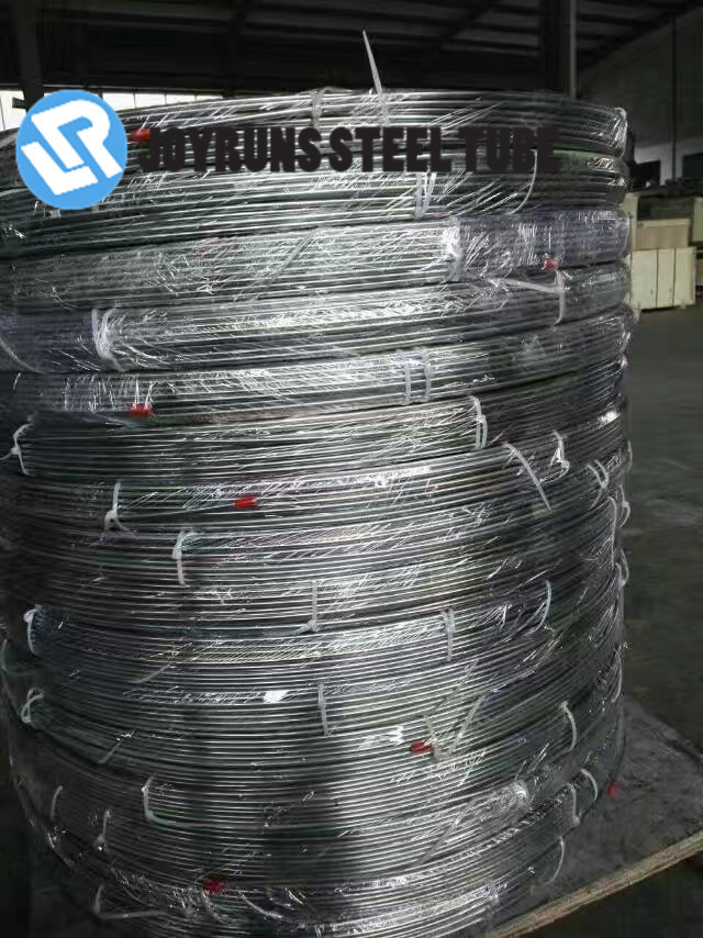 Zinc Coated Steel Bundy Tube EN103051 DC04 Brazed Double Wall Zinc